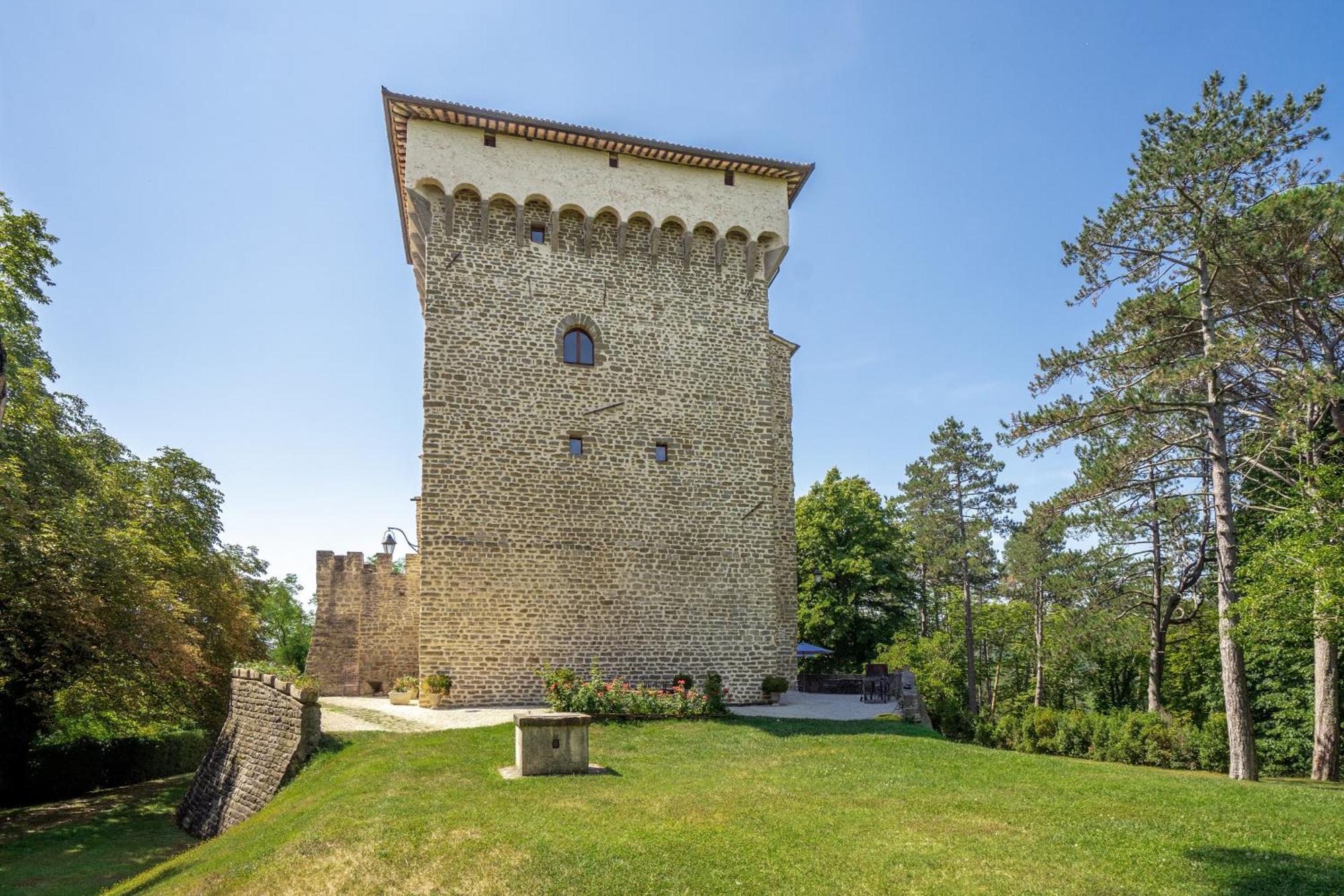 Castello Di Magrano Vila Gubbio Exterior foto